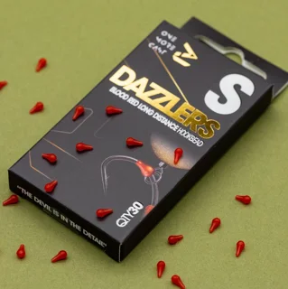 DAZZLERS BLOOD RED LONG DISTANCE HOOKBEAD